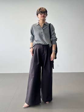 「BARNYARDSTORM（バンヤードストーム）のBARNYARDSTORM / チェーンサスペンダー（サスペンダー）」を使った、byyamaguchiさん（レディース・161cm・20代）の夏コーディネート