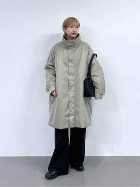 「upperhights（アッパーハイツ）のアイテム」を使った、byyamaguchiさん（レディース・162cm）の秋コーディネート