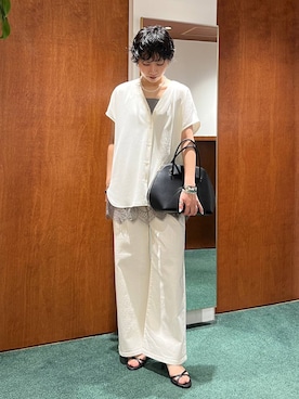 「ワントーン」｜byyamaguchiさん（レディース・162cm）の春コーディネート