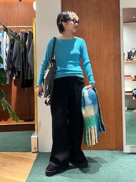 「アイテム（バックパック/リュック）」を使った、byyamaguchiさん（レディース・161cm・20代）の秋コーディネート