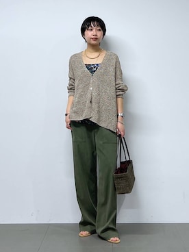 「BARNYARDSTORM（バンヤードストーム）のアイテム」を使った、byyamaguchiさん（レディース・162cm）の冬コーディネート