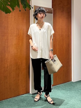 byyamaguchiさん（レディース・162cm）の夏コーディネート
