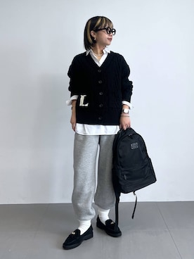 「BARNYARDSTORM（バンヤードストーム）のアイテム」を使った、byyamaguchiさん（レディース・161cm）の秋コーディネート