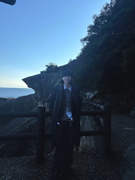 「GRANCY（グランシー）のアイテム」を使った、katotapiさん（メンズ・168cm）の冬コーディネート