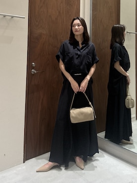 「2.718（ニーテンナナイチハチ）のアイテム」を使った、hinaさん（レディース・162cm）の夏コーディネート