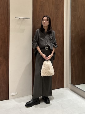 hinaさん（レディース・162cm）の秋コーディネート