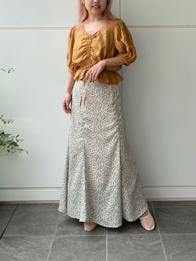 「Ray Cassin」｜「アイテム（スリッポン）」を使った、misumiさん（レディース・148cm）の夏コーディネート