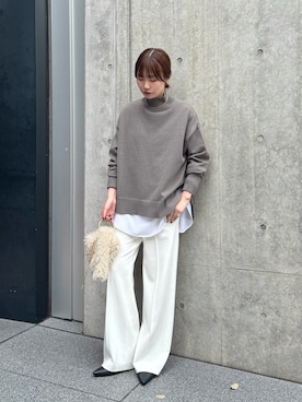 「アイテム（アクセサリー）」を使った、gg__erinaさん（レディース・165cm）の秋コーディネート