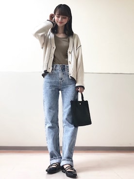 「Levi's」｜erina🥀さん（レディース・164cm）の秋コーディネート