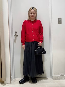 「アイテム（ハンドバッグ）」を使った、まるこさん（レディース・156cm・30代）の冬コーディネート