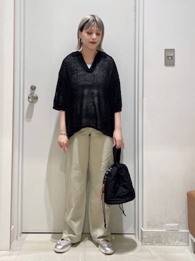 「アイテム（タンクトップ）」を使った、まるこさん（レディース・156cm・30代）の夏コーディネート