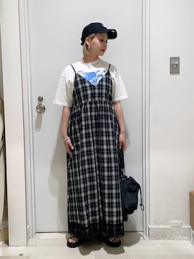 まるこさん(レディース・156cm)の春コーディネート