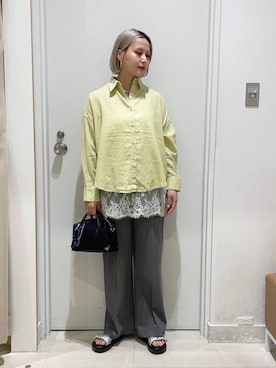 まるこさん(レディース・156cm)の春コーディネート