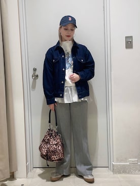 まるこさん（レディース・156cm）の春コーディネート