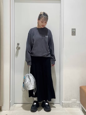 「アイテム（ピアス（両耳用））」を使った、まるこさん（レディース・156cm・30代）の秋コーディネート