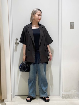 まるこさん(レディース・156cm)の春コーディネート