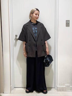 まるこさん(レディース・156cm)の春コーディネート