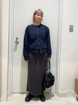 まるこさん（レディース・156cm）の秋コーディネート