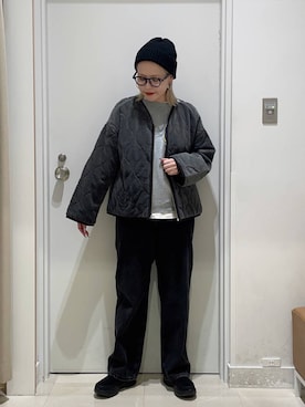 「GLOBAL WORK（グローバルワーク）のふわふわHugmeドルマンプルオーバー/595406（ニット/セーター）」を使った、まるこさん（レディース・156cm）の秋コーディネート