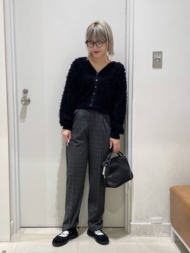 「キャミソール」｜まるこさん（レディース・156cm・30代）の秋コーディネート