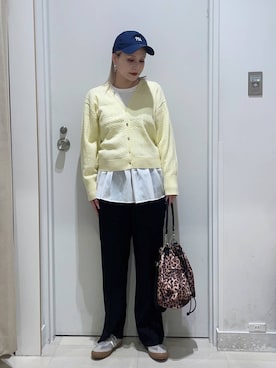 まるこさん（レディース・156cm）の冬コーディネート