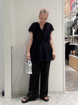 「アイテム（キャミソール）」を使った、まるこさん（レディース・156cm・30代）の夏コーディネート