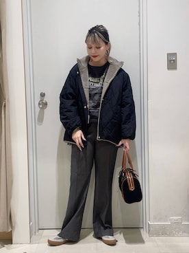 まるこさん（レディース・156cm）の秋コーディネート