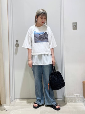 「キャミソール」｜まるこさん（レディース・156cm・30代）の秋コーディネート