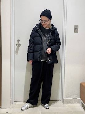 「アイテム（ダウンジャケット/コート）」を使った、まるこさん（レディース・156cm・30代）の秋コーディネート