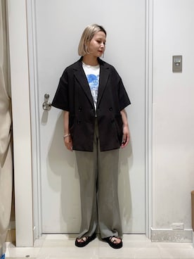 まるこさん(レディース・156cm)の春コーディネート