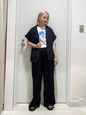 まるこさん(レディース・156cm)の夏コーディネート