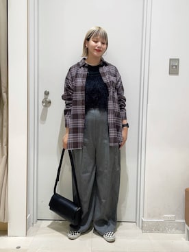 まるこさん(レディース・156cm)の秋コーディネート