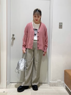 「アイテム（ハンドバッグ）」を使った、まるこさん（レディース・156cm・30代）の秋コーディネート