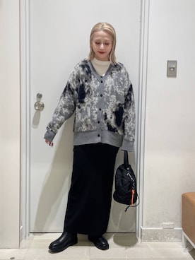 「アイテム（Tシャツ/カットソー）」を使った、まるこさん（レディース・156cm・30代）の秋コーディネート