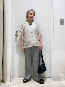 まるこさん(レディース・156cm)の夏コーディネート