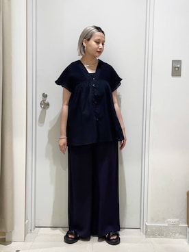「GLOBAL WORK（グローバルワーク）のアイテム（アクセサリー）」を使った、まるこさん（レディース・156cm）の夏コーディネート