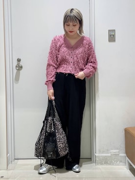 「キャミソール」｜まるこさん（レディース・156cm・30代）の秋コーディネート