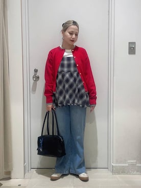 まるこさん（レディース・156cm）の春コーディネート