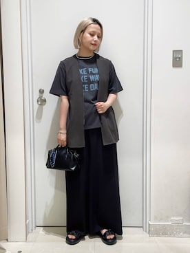 まるこさん(レディース・156cm)の春コーディネート