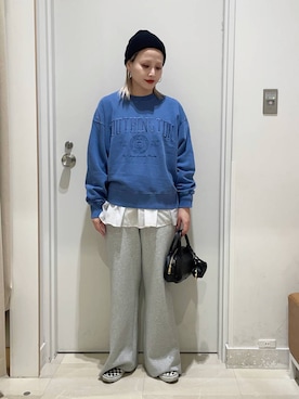 まるこさん（レディース・156cm）の冬コーディネート