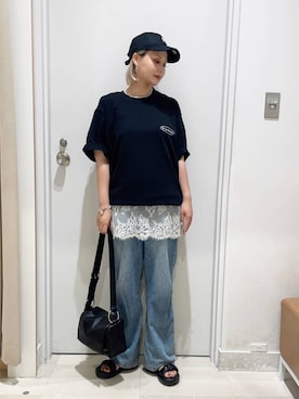 まるこさん(レディース・156cm)の夏コーディネート