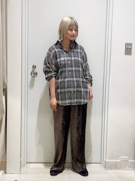 まるこさん(レディース・156cm)の秋コーディネート