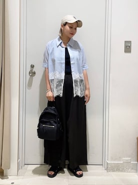 まるこさん(レディース・156cm)の夏コーディネート