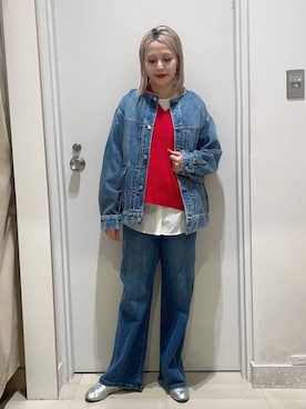 まるこさん(レディース・156cm)の冬コーディネート