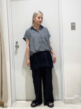 まるこさん(レディース・156cm)の夏コーディネート