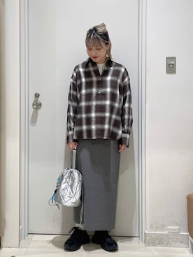 「アイテム（ピアス（両耳用））」を使った、まるこさん（レディース・156cm・30代）の秋コーディネート