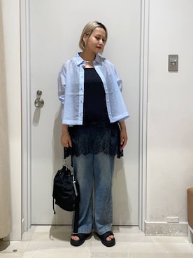 まるこさん(レディース・156cm)の春コーディネート