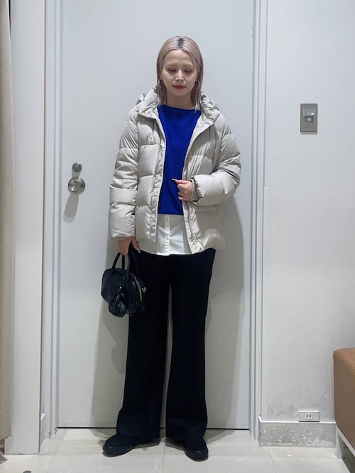 セール】ウツクシルエット撥水ダウンブルゾン/497167（ダウン