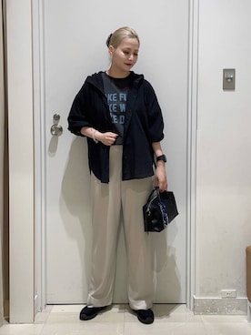 「GLOBAL WORK（グローバルワーク）のアイテム（シューズ）」を使った、まるこさん（レディース・156cm）の春コーディネート