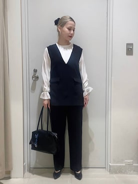 まるこさん（レディース・156cm）の春コーディネート